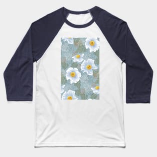 Vintage Ojai Matilija Poppies Baseball T-Shirt